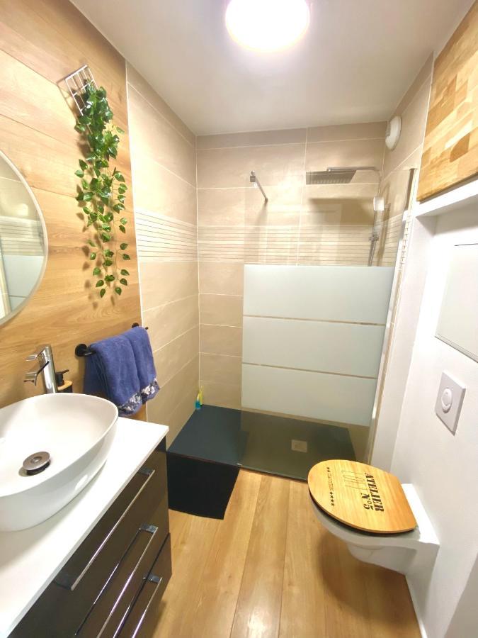 - L'Iroizh - Concarneau - Vue Mer Panoramique - Studio Standing Plage Des Sables Blancs - Parking - Panoramic Sea View - Near Thalassotherapy - Wifi - Exterior foto