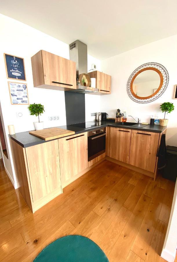 - L'Iroizh - Concarneau - Vue Mer Panoramique - Studio Standing Plage Des Sables Blancs - Parking - Panoramic Sea View - Near Thalassotherapy - Wifi - Exterior foto